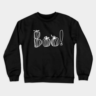 Funny Halloween Pumpkin Boo Crewneck Sweatshirt